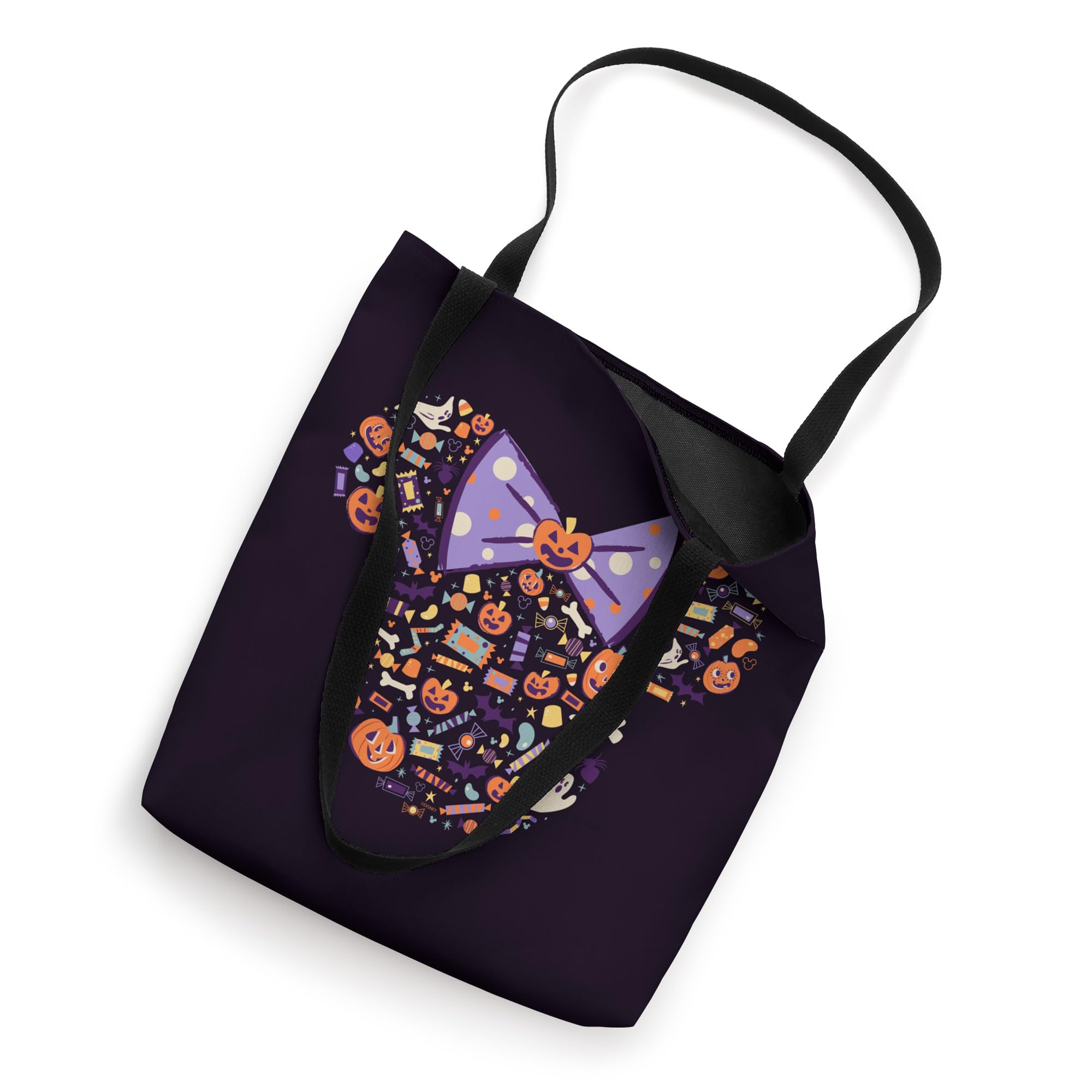 Disney Minnie Mouse Halloween Tote Bag - Cute Candy & Pumpkin Design for Trick or Treat, Parties, and Fall Festivals | Perfect for Costume Accessories, School Events, and Gift Giving