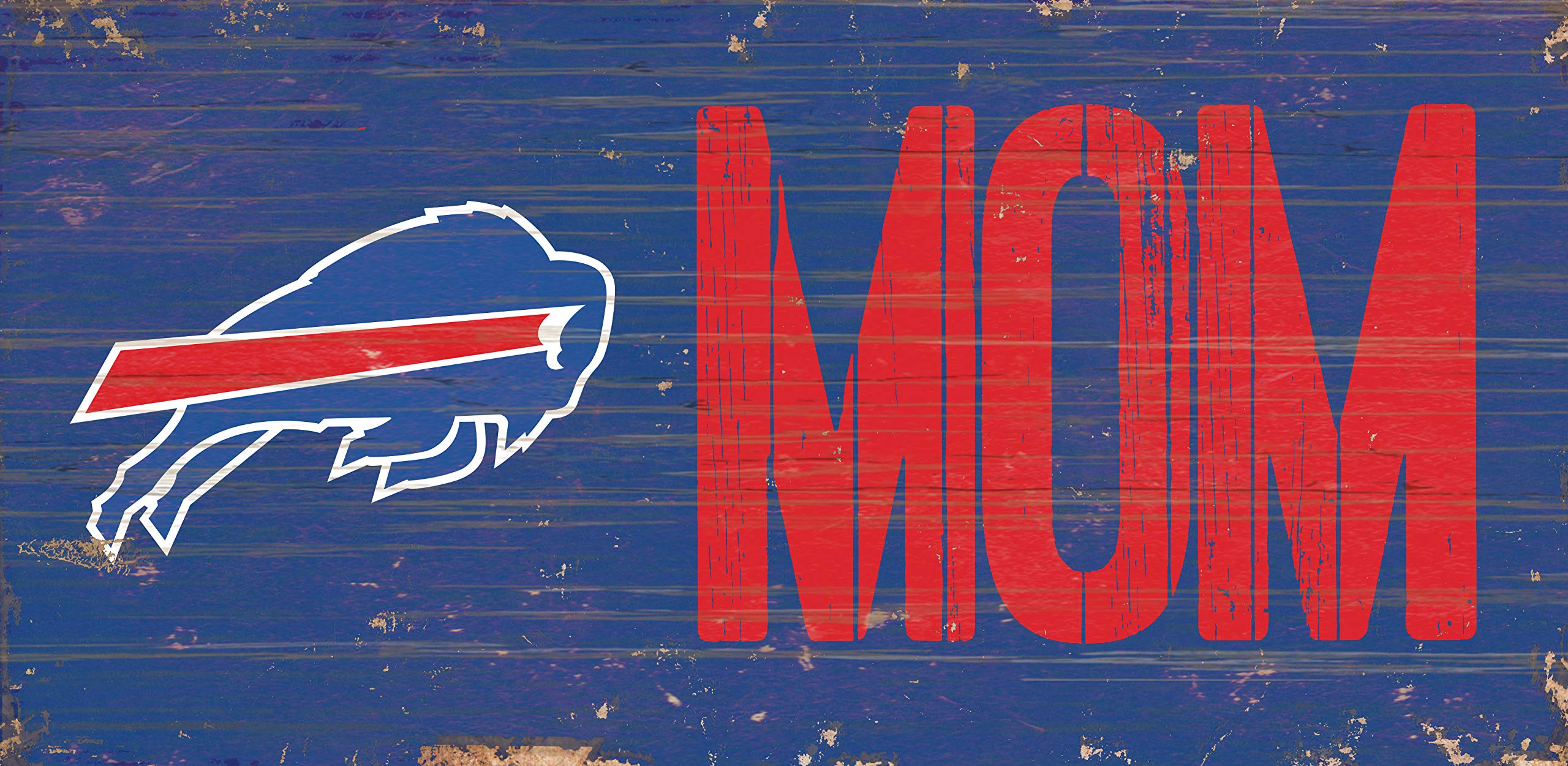 Fan Creations NFL Wood Sign - Handmade Football Team Decor for Home, Office & Man Cave - Perfect for Game Day & Sports Fans