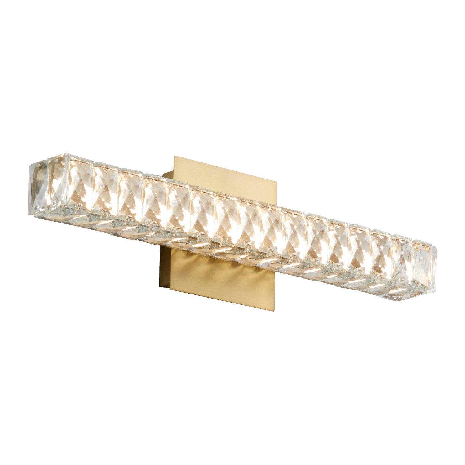 Modern Vanity LED Wall Light Fixture - Oxygen Elan 3 573 40 in Aged Brass | Bathroom Sconce Lighting for Makeup Mirror & Dressing Area