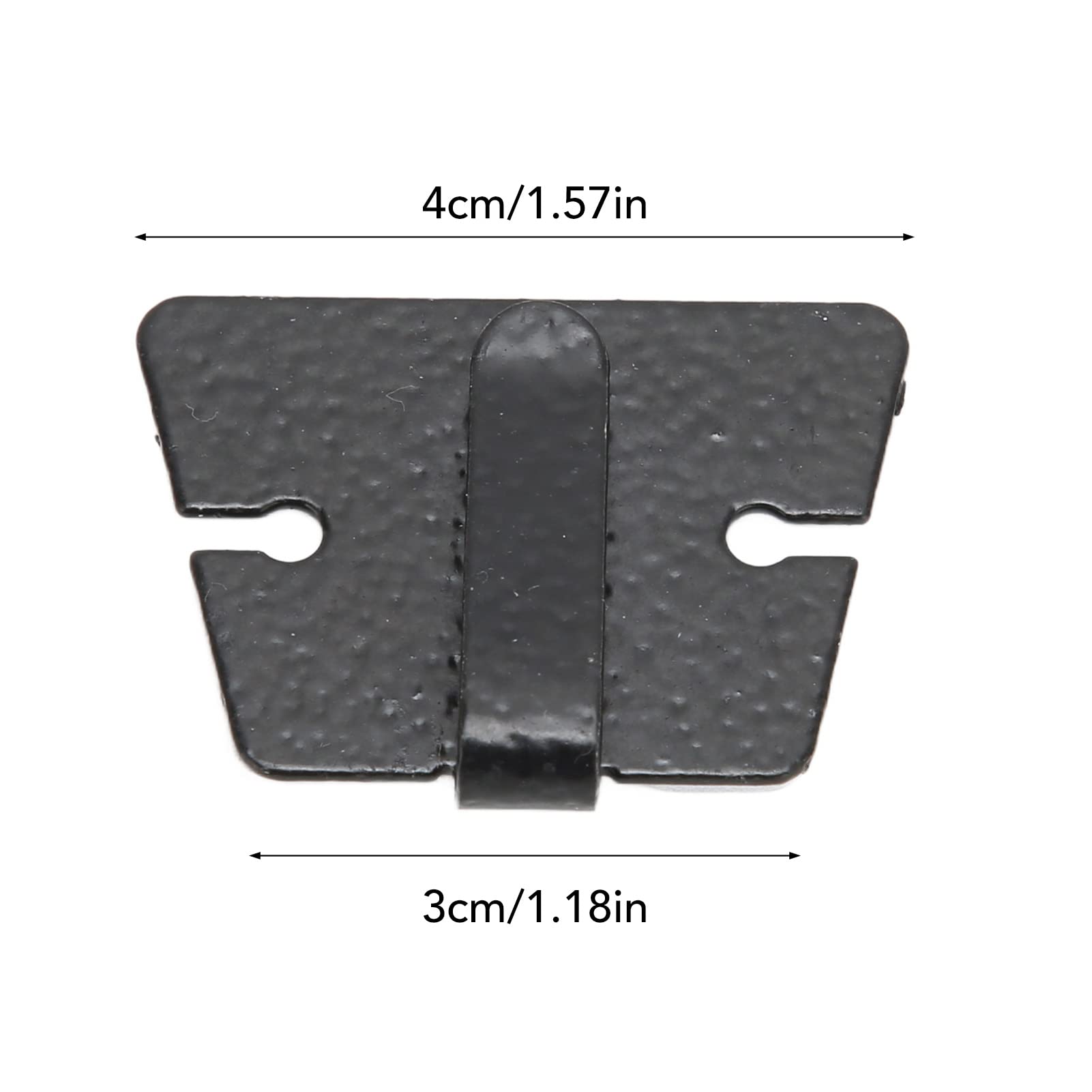 5Pcs Universal Metal Car Radio Microphone Holder Clip - Compatible with ICOM IC-2720H, IC-2820H & Kenwood TM241, TM231 - Easy Installation for Truck, Jeep, RV & Off-Road Vehicles