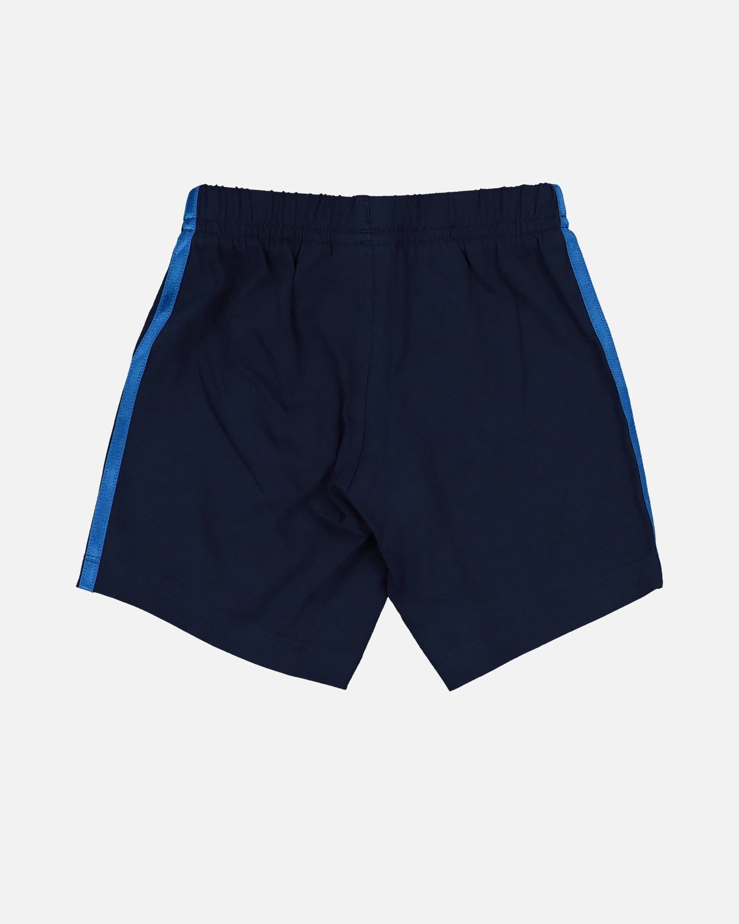 Adidas Baby Boys' Short Sleeve T-Shirt & Shorts Set - White & Indigo Blue Cotton Outfit for Playtime & Casual Wear