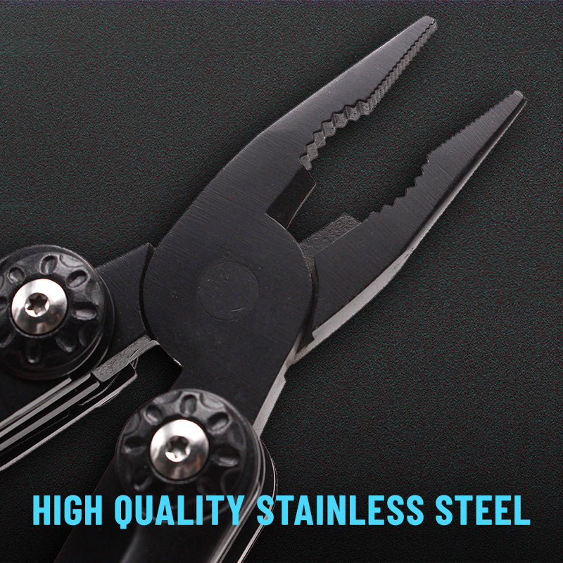 Official SUPCASE Limited Edition Pocket Tool - Black | Compact Multi-Tool for Camping, Hiking & Everyday Carry (EDC)