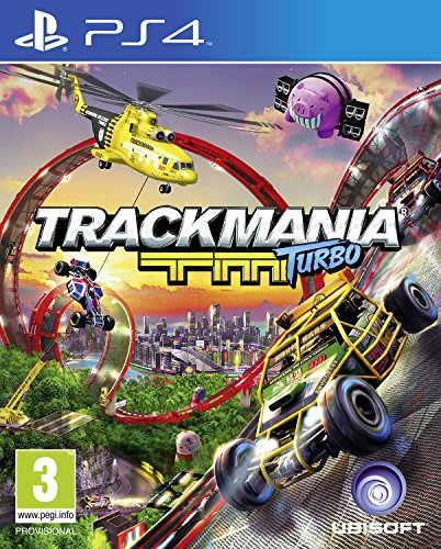Trackmania Turbo - PS4 Racing Game | High-Speed Arcade Driving & Stunt Tracks | Perfect for Multiplayer & Solo Challenges
