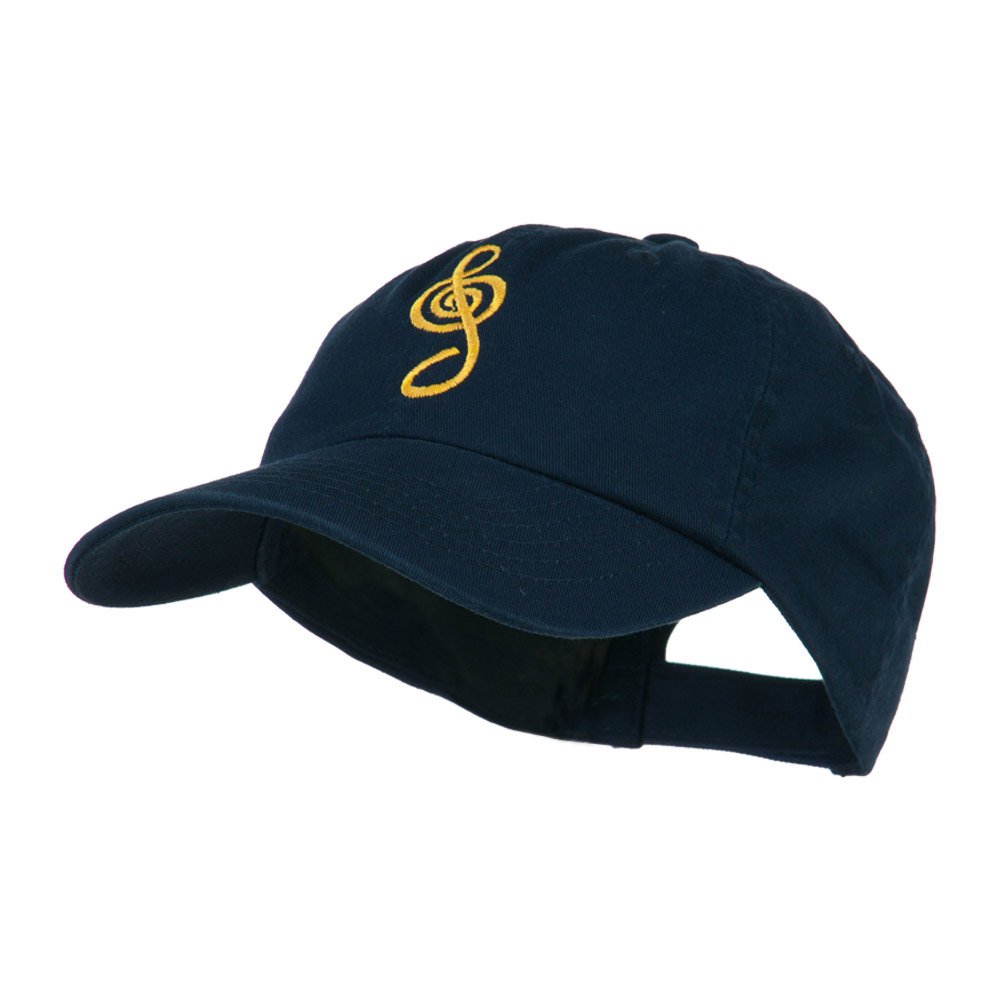 Treble Clef Embroidered Baseball Cap - Music Lovers Hat for Men & Women - Perfect for Concerts, Music Festivals & Gifts