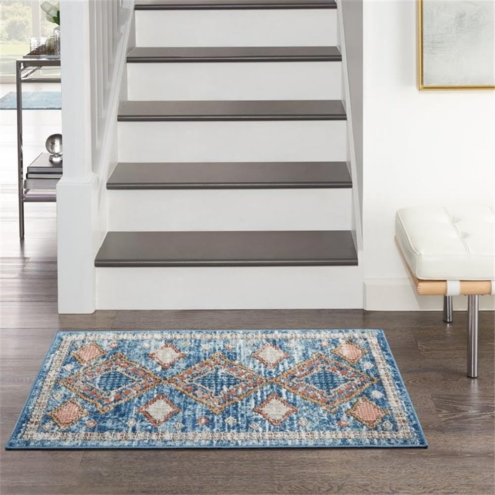 Nourison Concerto Moroccan Blue 2'2