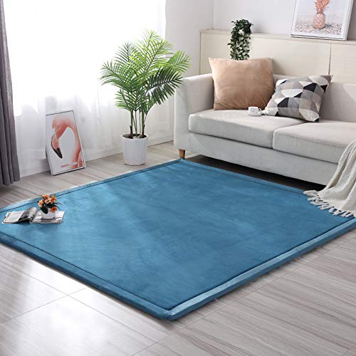 Premium Coral Velvet Play Mat for Toddlers - 6'8