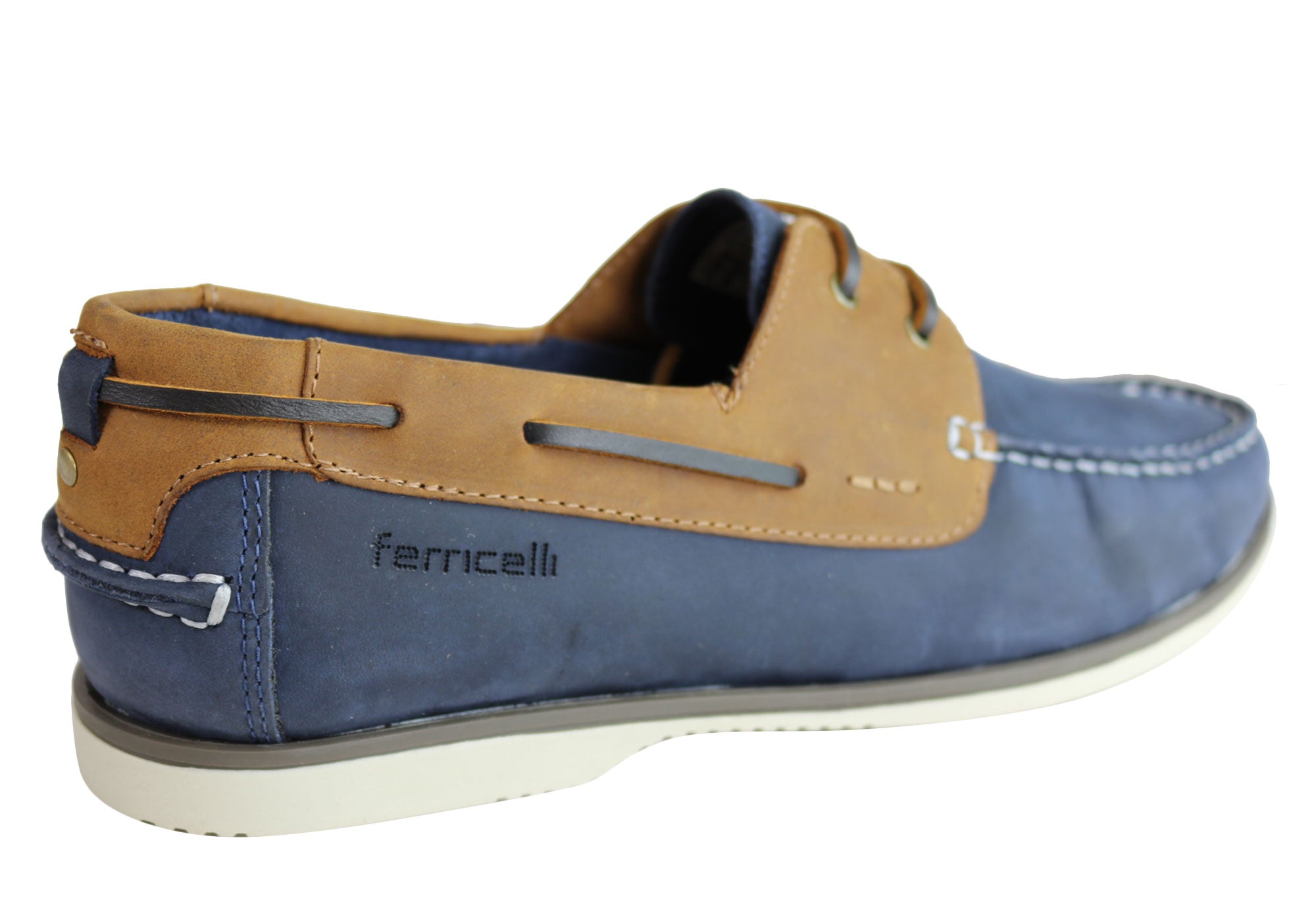 Ferricelli Gordon Men's Casual Leather Lace-Up Shoes - Handmade in Brazil - Comfortable & Stylish for Everyday Wear, Office & Outdoor Activities