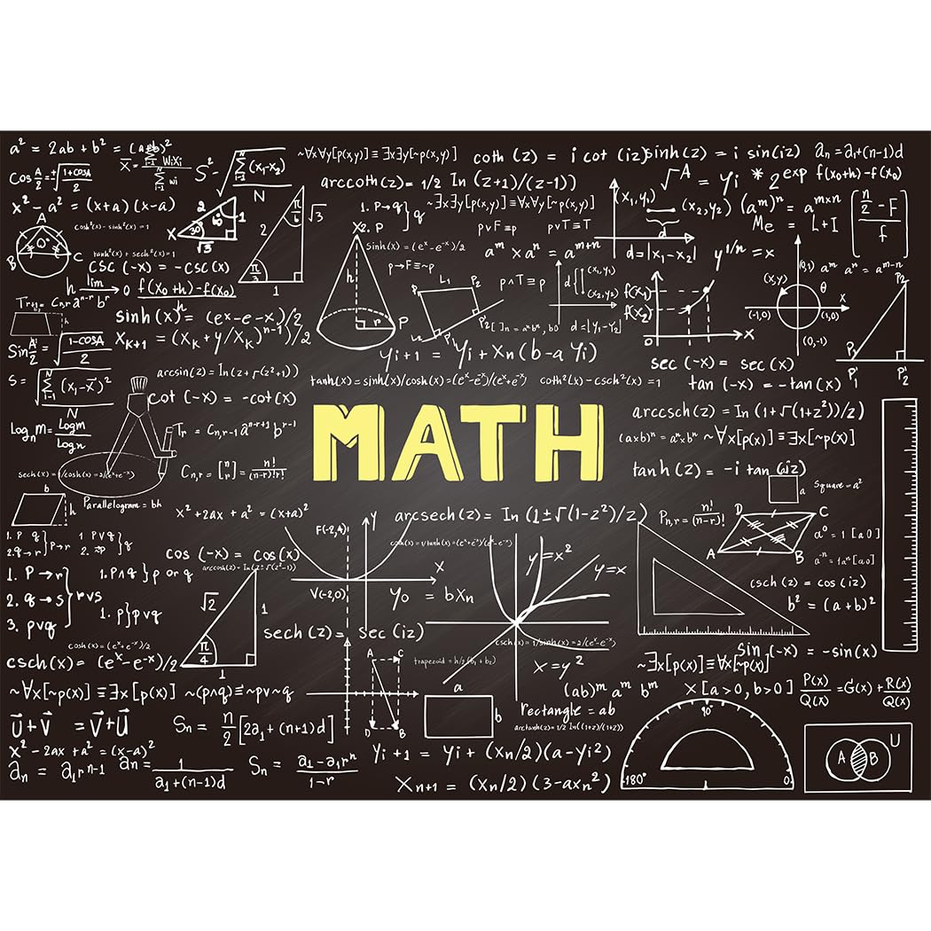 Bgraamiens 1000-Piece Math Puzzle - Challenging Black and White Board Game for Adults & Teens | Perfect for Family Game Night, Brain Training & Home Decor