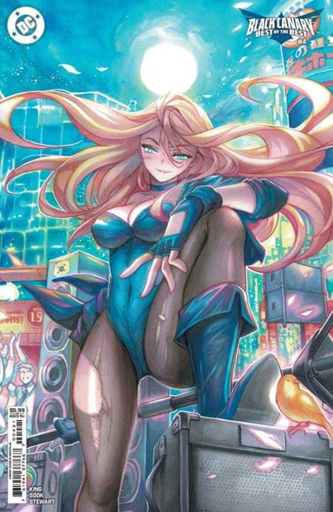 Black Canary Best Of The Best #4 (Of 6) Cover B Rachta Lin Card Stock Variant - Premium Collectible Comic Book for DC Fans, Perfect for Display & Investment