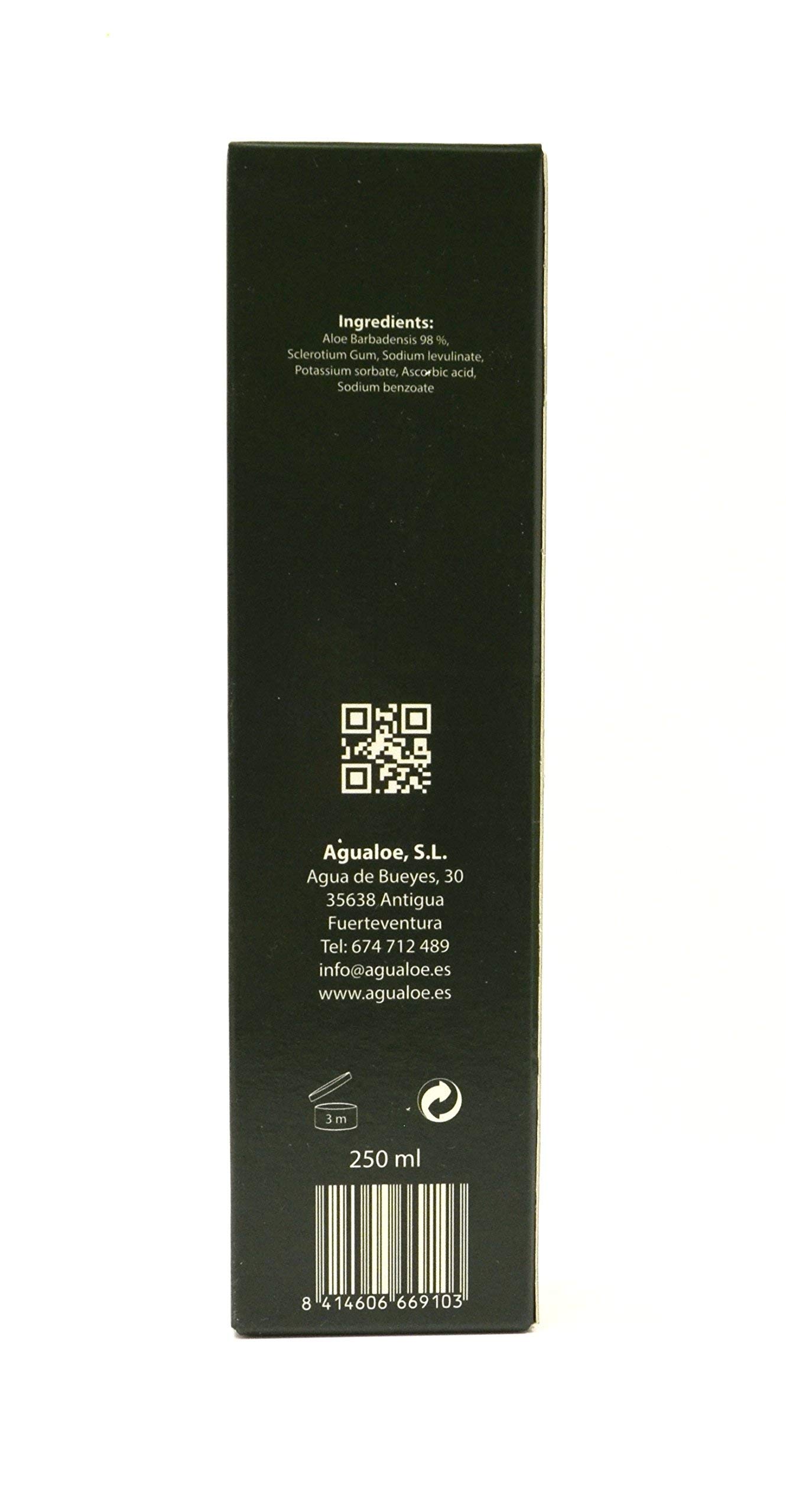 Organic Aloe Vera Gel 98% Pure - 2 Pack for Hydration, Sunburn Relief & Skin Care - Natural Moisturizer for Face, Body & Hair
