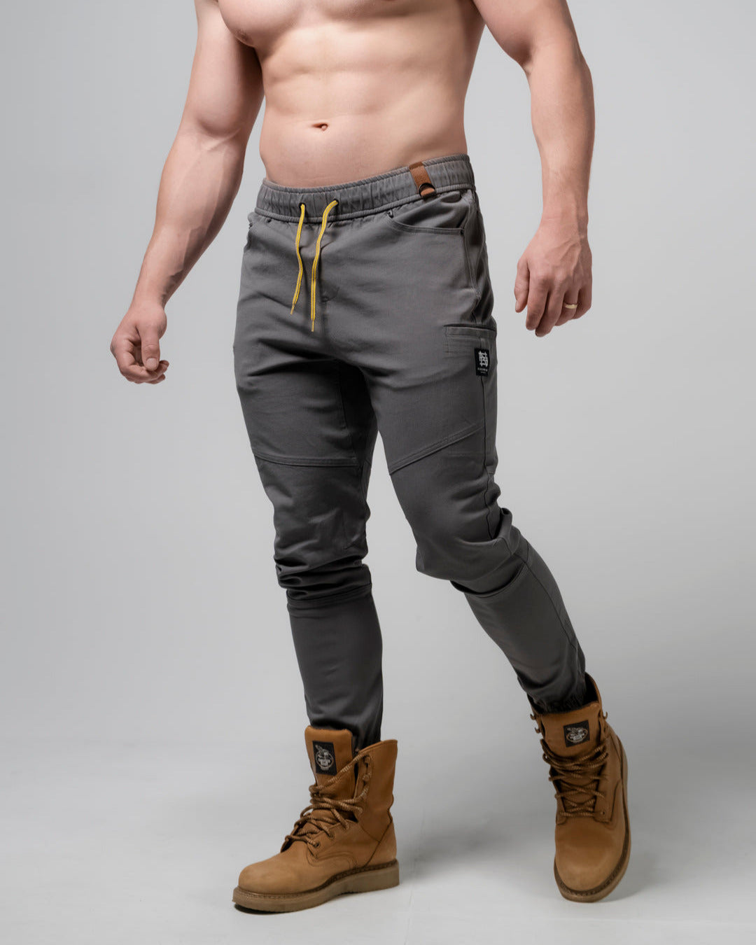 GOAT JOGGER Grey - Premium Men's Running Joggers for Comfort & Style - Perfect for Gym, Workout & Casual Wear