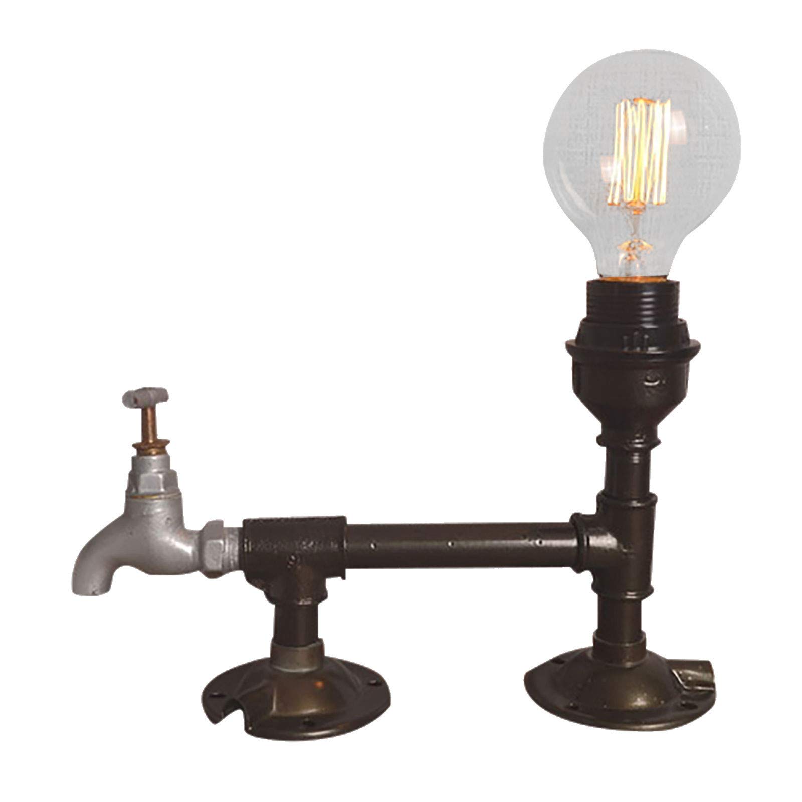 Aozhen Vintage Industrial LED Desk Lamp - Steam Punk Retro Metal Table Light with Multicolor Options for Home Office, Study, Dorm & Loft Decor