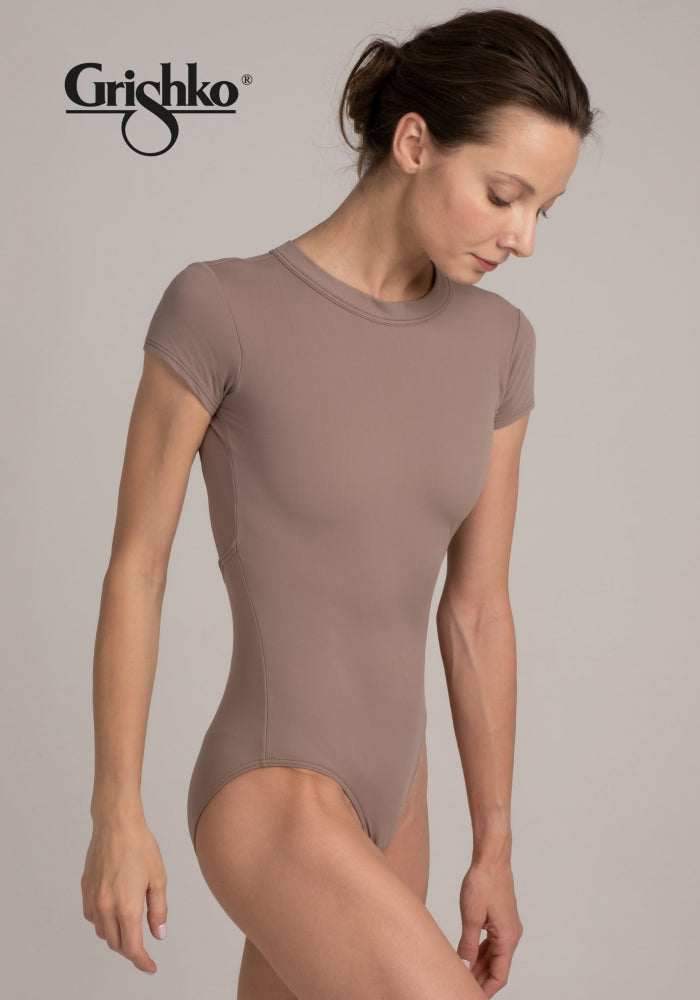 Grishko DA2004MP Earie Cap Sleeve Leotard for Ballet, Dance & Gymnastics - Comfortable Stretch Fabric for Performance & Practice