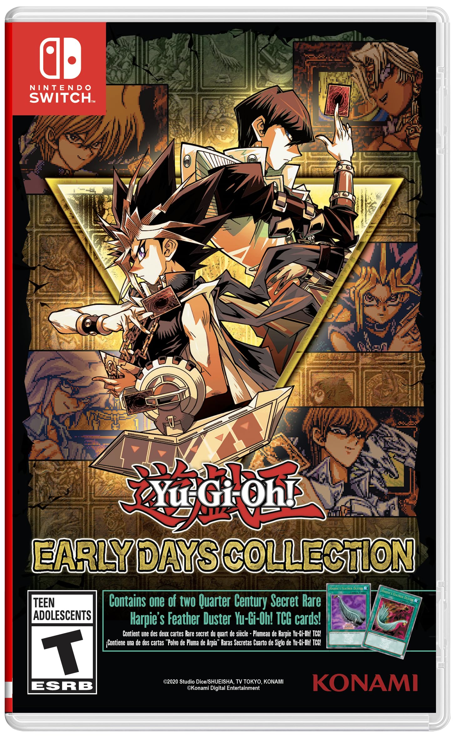 Yu-Gi-Oh! Early Days Collection - Nintendo Switch Game | Relive Classic Dueling Adventures | Perfect for Anime Fans & Card Game Lovers | Great for Home Entertainment & Travel Gaming