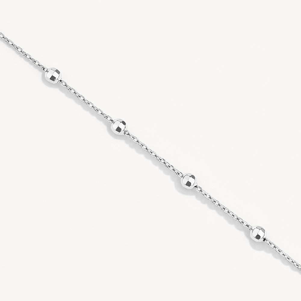 Elegant Silver Bauble Chain Necklace for Women | Trendy Layering Jewelry for Parties, Date Nights & Everyday Wear