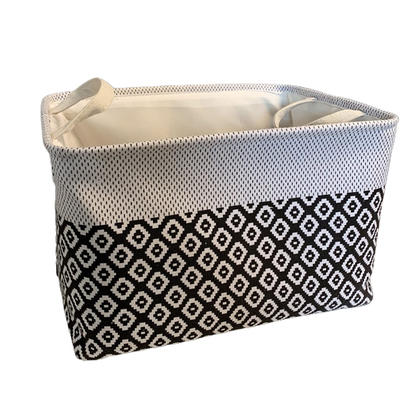 Thick Woven Fabric Storage Basket for Clothes - Large Home Organizer for Bedroom, Closet & Laundry Room