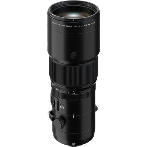 FUJIFILM FUJINON GF 500mm f/5.6 R LM OIS WR Telephoto Lens for GFX System - Professional Wildlife & Sports Photography, Landscape Shooting, and Long-Distance Portraits