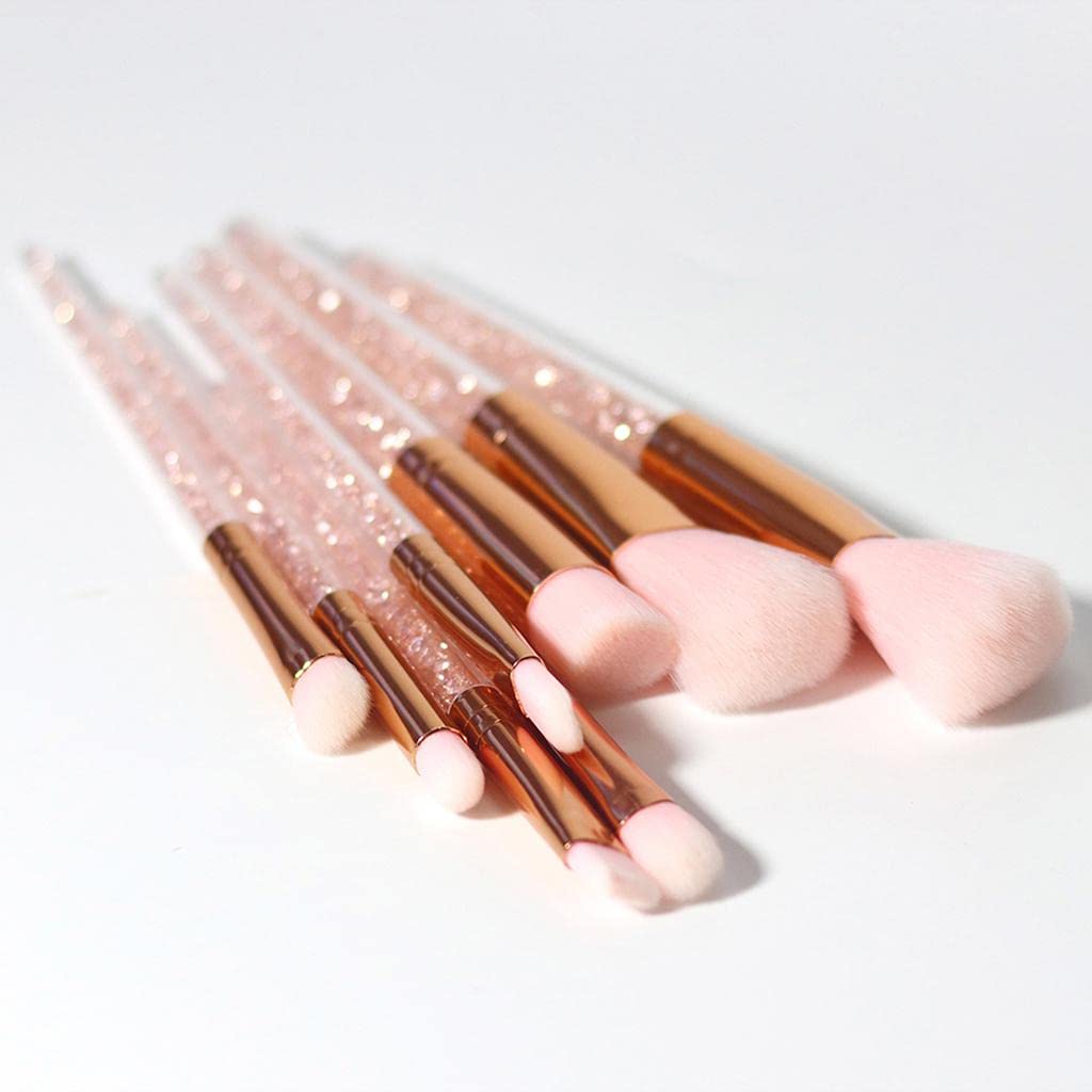 Losa 8-Piece Professional Makeup Brush Set for Eyeshadow, Eyeliner & Eyebrow - Perfect for Contouring, Blending & Daily Makeup Application