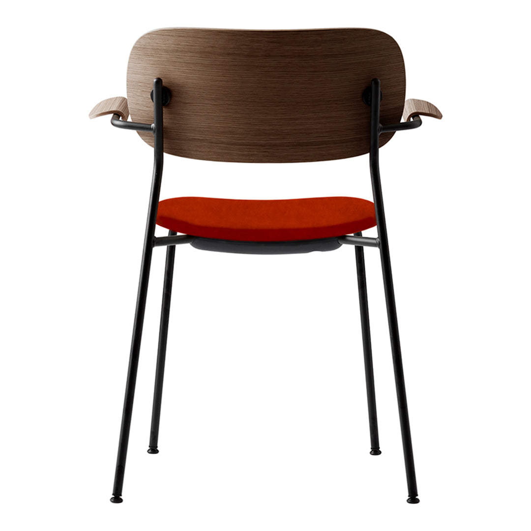 Modern Upholstered Dining Chair with Armrests - Comfortable & Stylish Seating for Kitchen, Dining Room, and Home Office