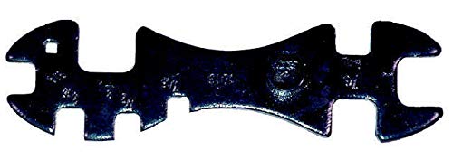 Harris 1013 10-Way Welding Tank Wrench Cylinder - Heavy Duty Oxygen Acetylene Gas Cutting Tool for Torch, Brazing & Metal Fabrication | Perfect for Welding Shops, HVAC & Industrial Applications