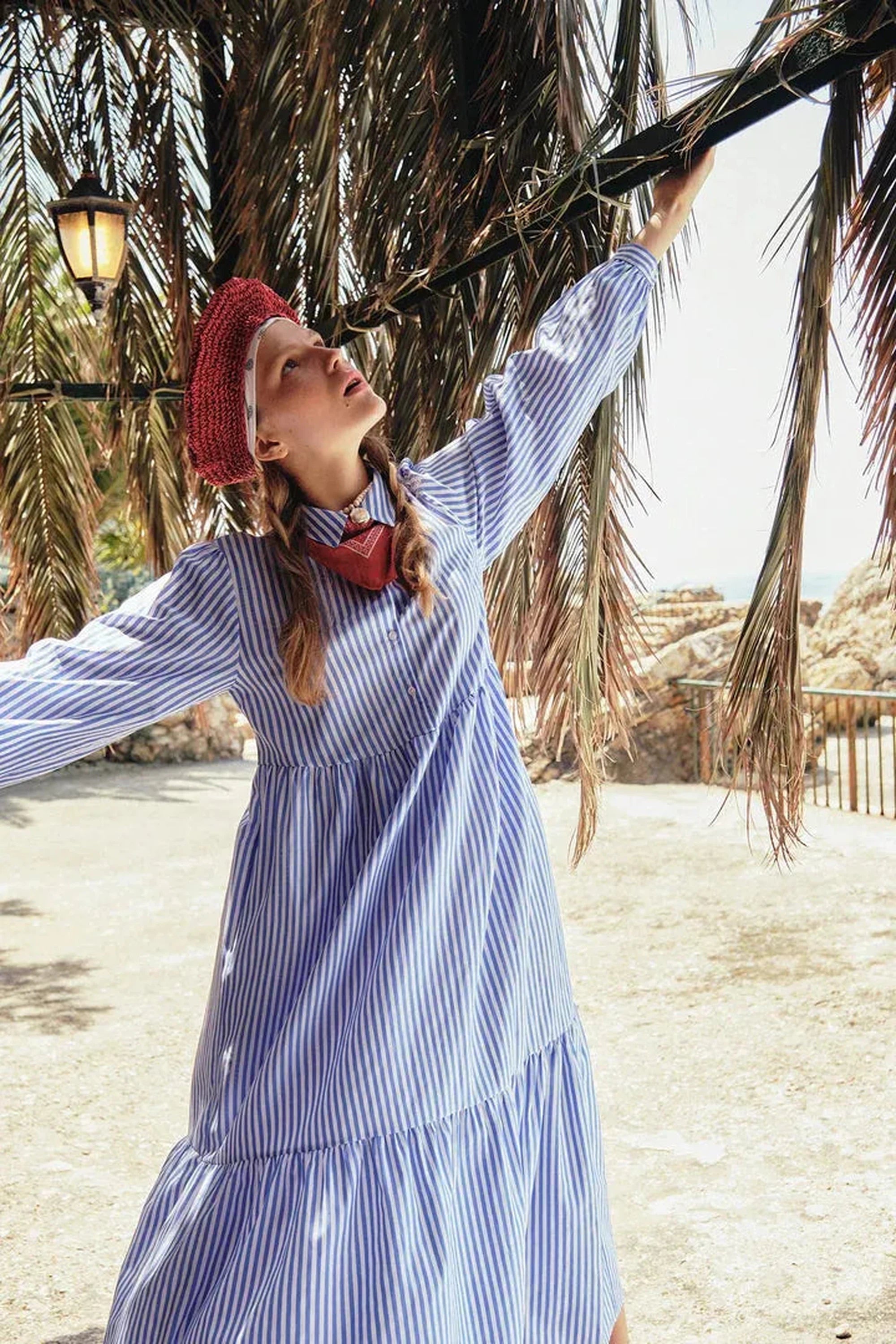 Stylish Striped Shirt Dress for Women - Casual & Office Wear - Perfect for Spring/Summer Outfits, Date Nights & Work Attire