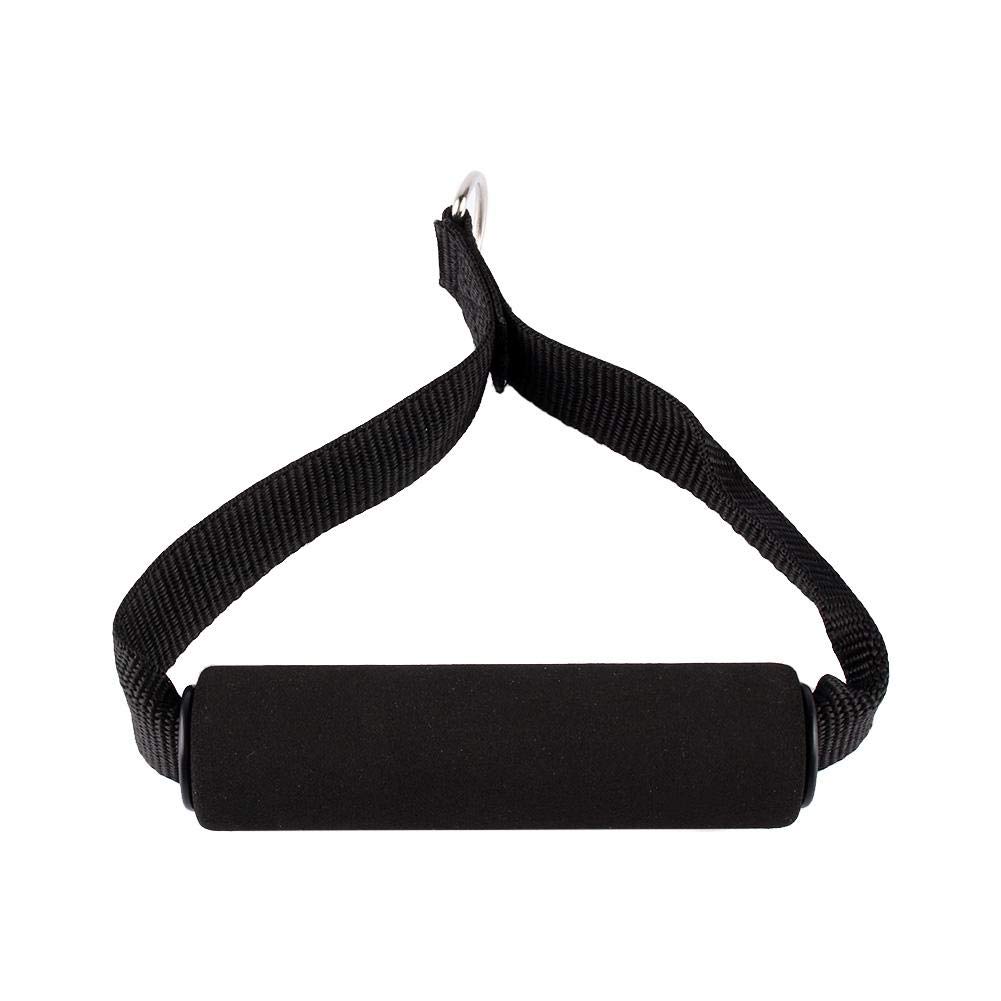 TOPINCN Heavy Duty Resistance Band Handles with Screw Thread - Ultra Comfortable Foam Grips & Solid ABS Core - Large Carabiners for Exercise Bands - Perfect for Home Gym, Strength Training, and Physical Therapy Workouts