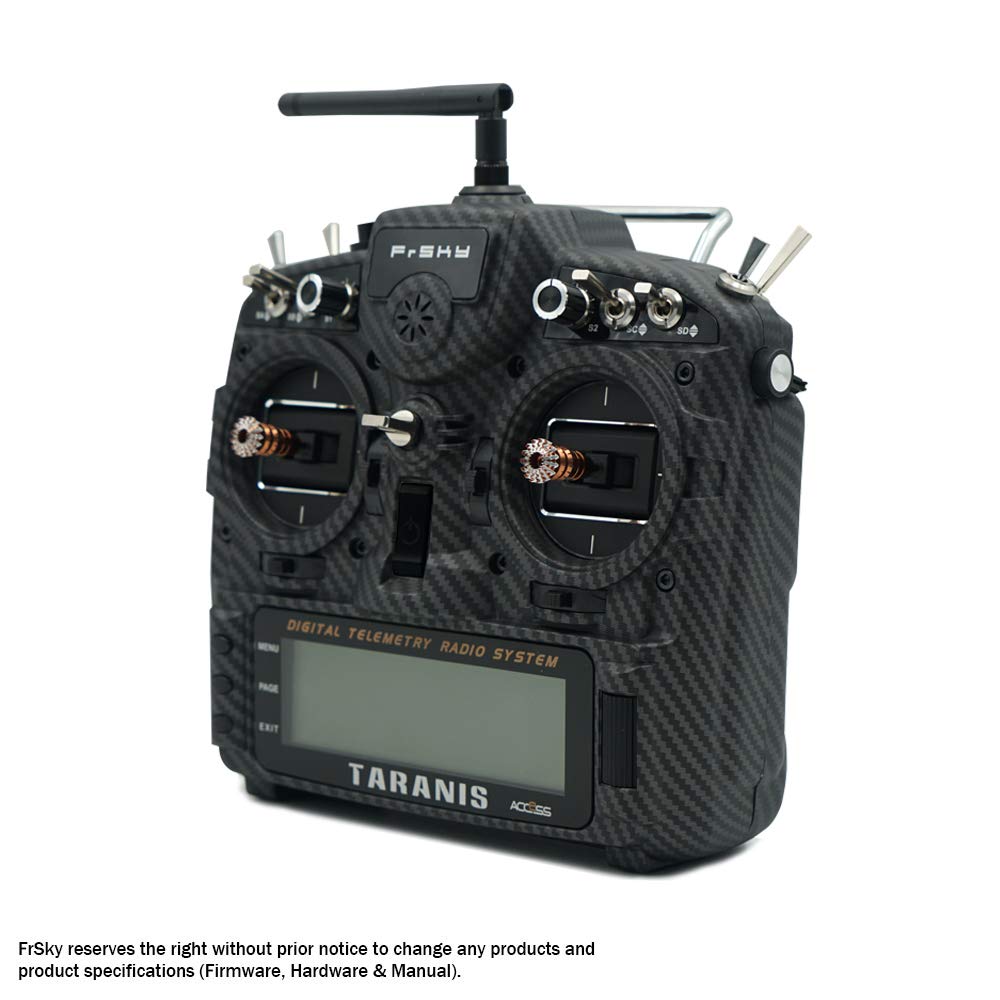 FrSky Taranis X9D Plus SE 2019 24CH RC Transmitter with Wireless Trainer Function - Carbon Fiber Edition for Drone Racing & FPV Flying