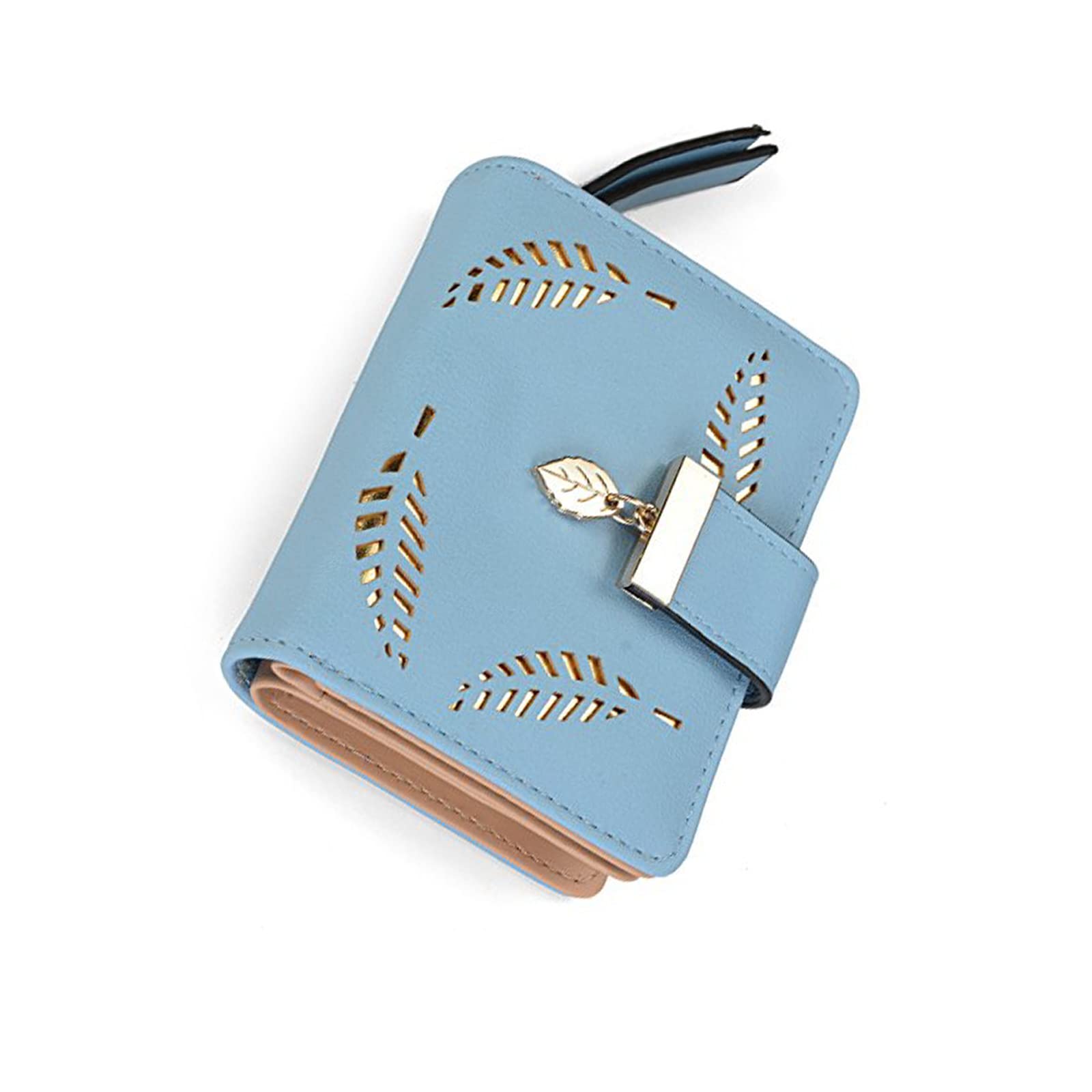 EHIOG Women's Leather Wallet - Bifold Zipper Coin Purse for Cards & Cash | Perfect Gift for Valentine's Day & Weddings