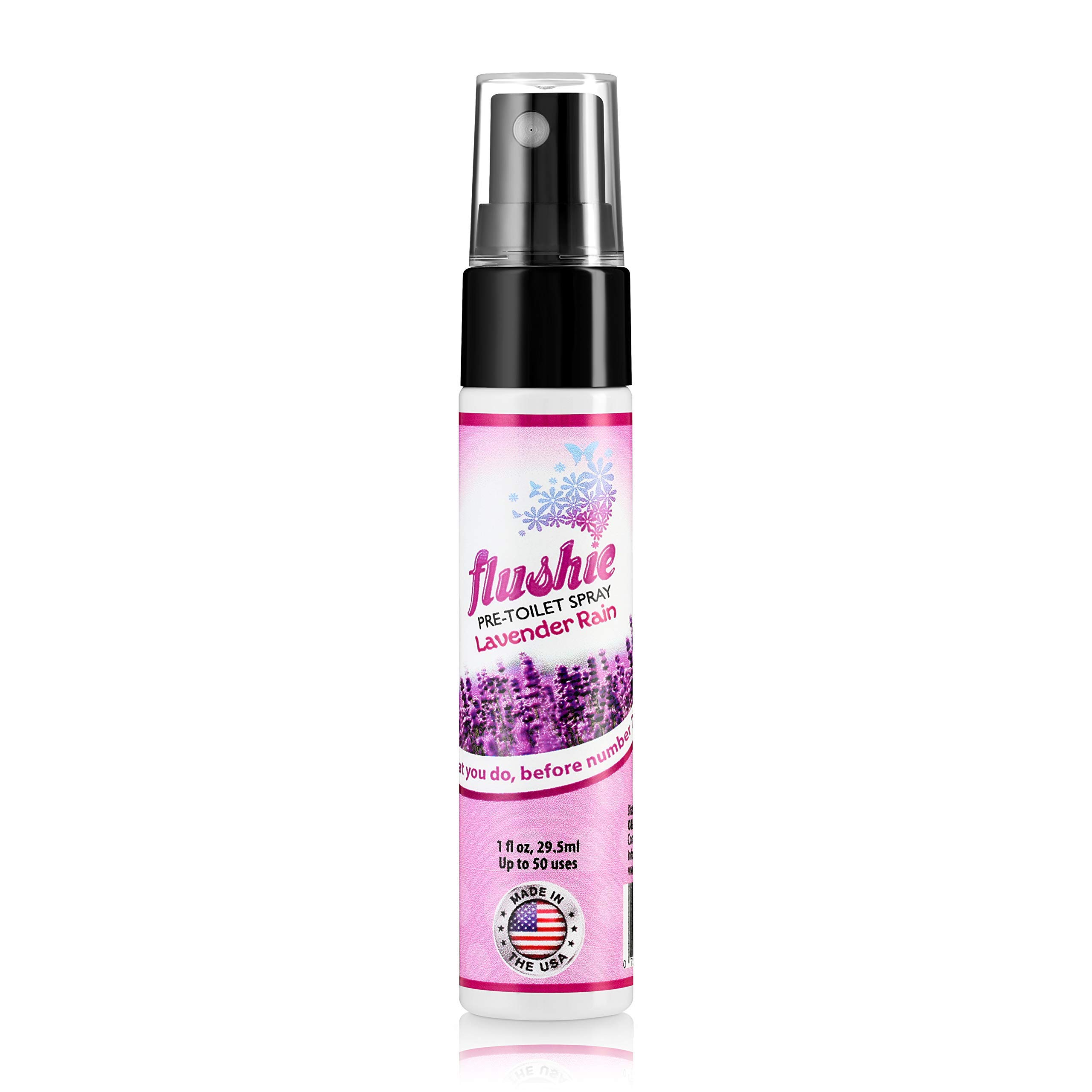 Travel Size Poop Odor Eliminator Spray - Portable Toilet Deodorizer for Bathroom & Travel Essentials | Freshen Air After Using Restroom, Camping, Road Trips & Public Toilets