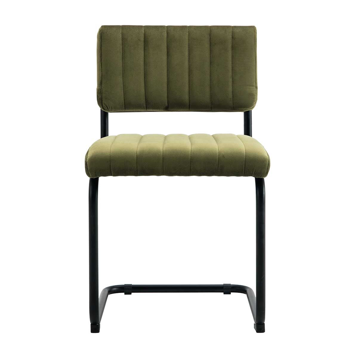 Luxury Velvet Dining Chair - Modern Upholstered Accent Chair for Dining Room, Kitchen, Living Room & Office - Soft & Comfortable Seat with Sturdy Metal Legs - Elegant Home Decor for Parties & Gatherings