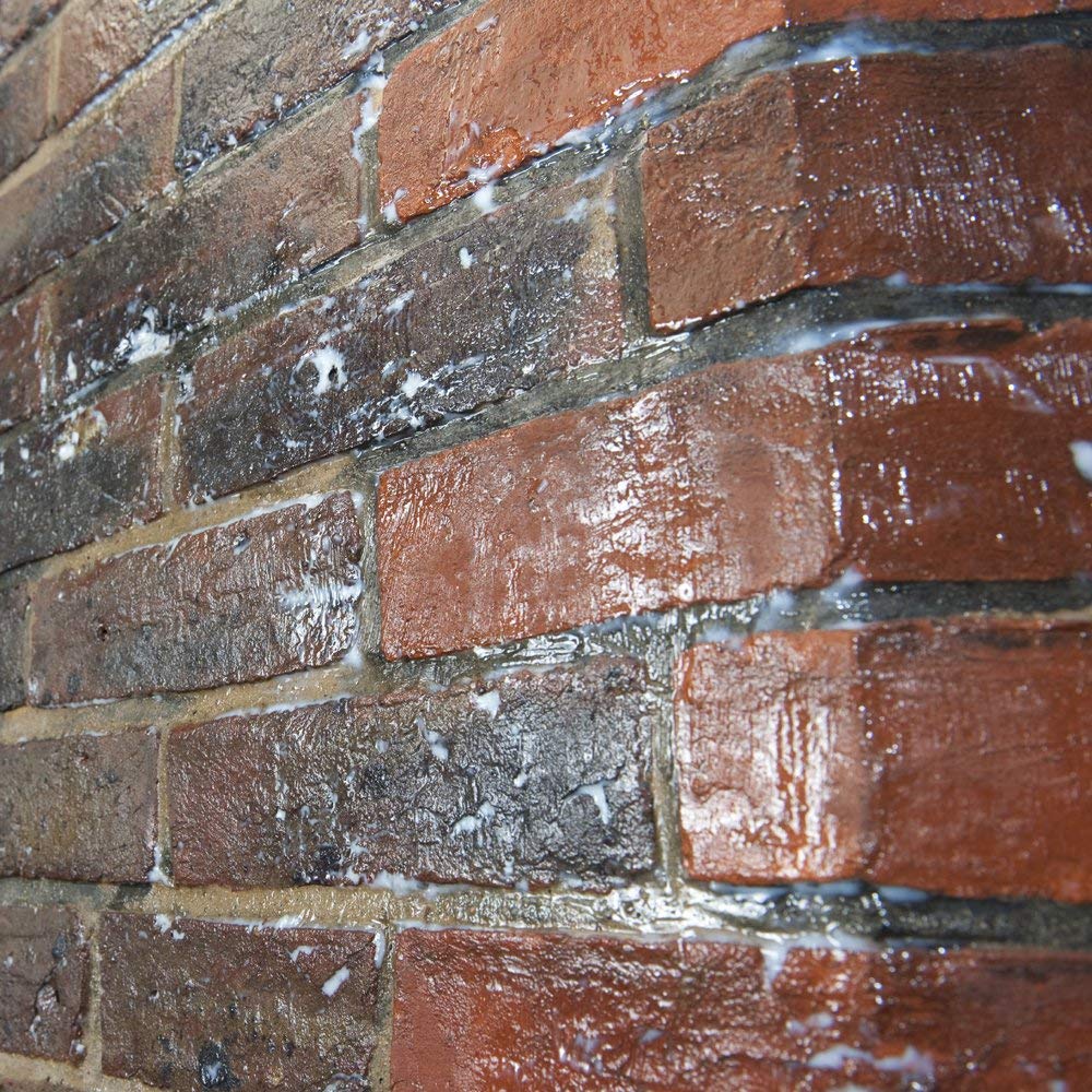 Premium 1.5 Gallon Brick Sealer - Clear Waterproofing Coating for Brick, Stone, Concrete & Masonry - 25-Year Protection Against Water Damage & Penetrating Damp - Ideal for Driveways, Patios, Foundations & Exterior Walls