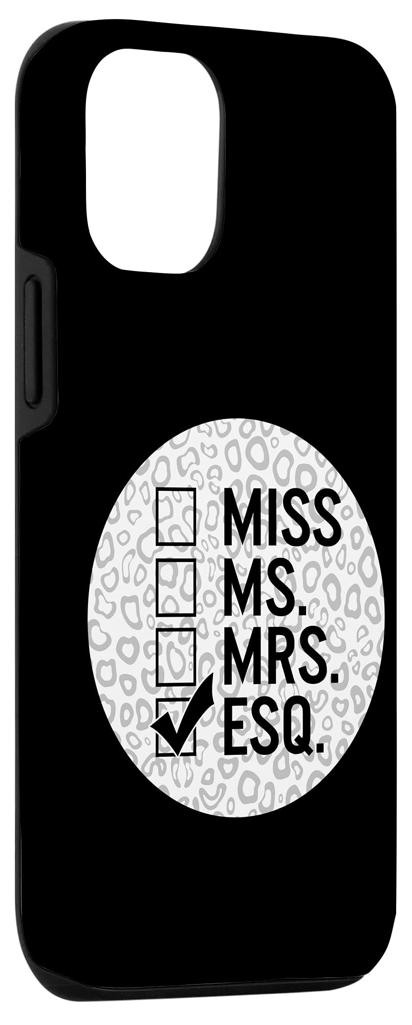 iPhone 12/12 Pro Case for Women - Elegant Lawyer Design for Attorneys, Law Students & Professionals | Perfect for Court, Office & Daily Use
