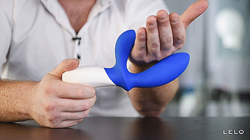 Lelo Loki Wave Prostate Massager - Powerful Rechargeable Vibrator for Men - Perfect for Sensual Pleasure and Intimate Relaxation at Home