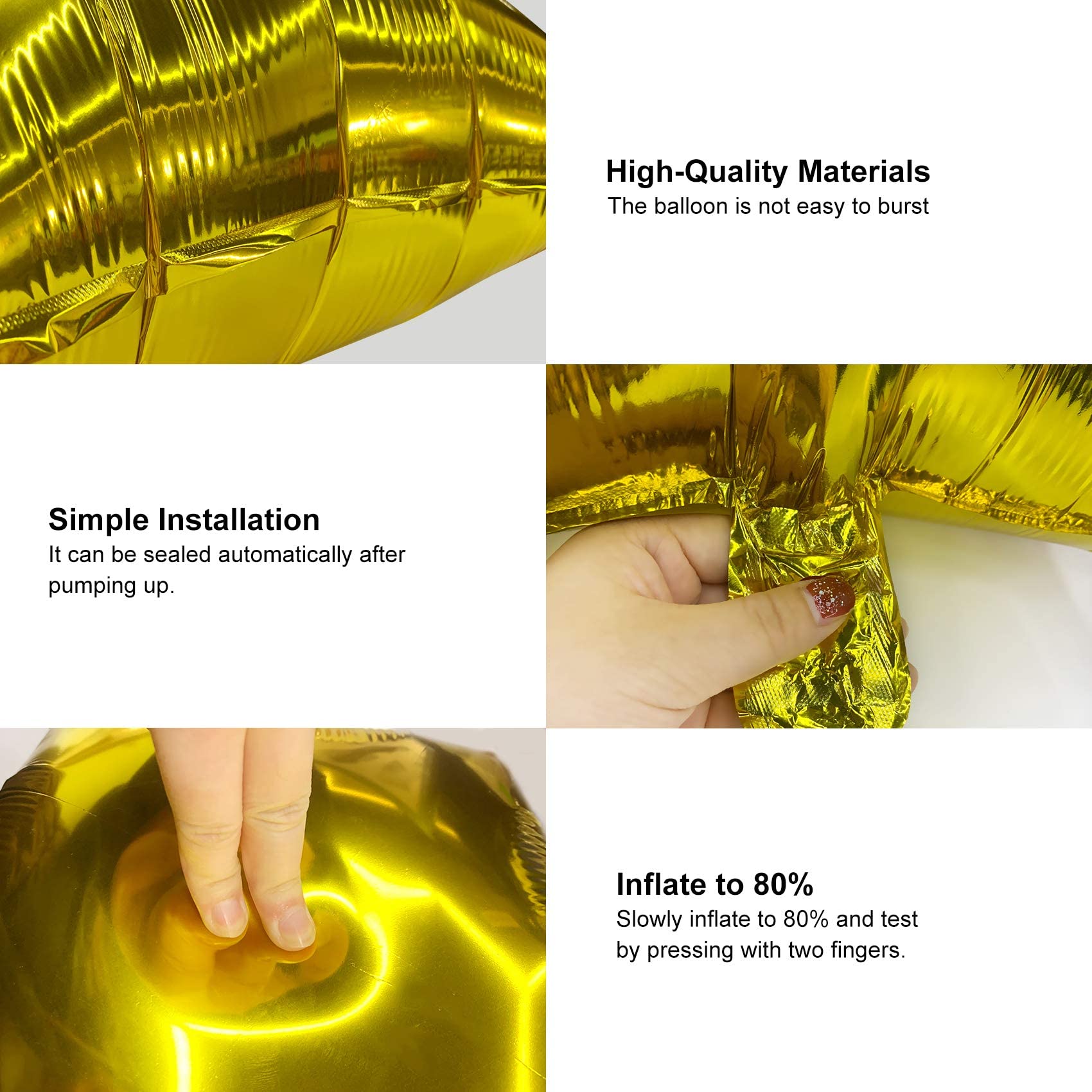 Black and Gold 40th Birthday Party Decorations Kit for Men & Women - Happy Birthday Banner, Balloons, Confetti & Swirls | Perfect for 40th Birthday Celebrations, Anniversaries & Milestone Parties
