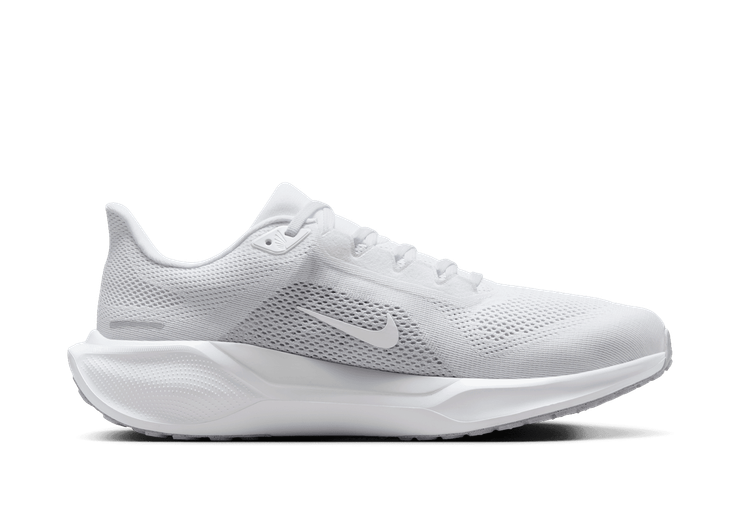 Nike Men's Pegasus 41 Extra Wide Road Running Shoes - All White | Lightweight Cushioned Sneakers for Jogging & Training | Perfect for Marathon, Gym Workouts & Daily Wear