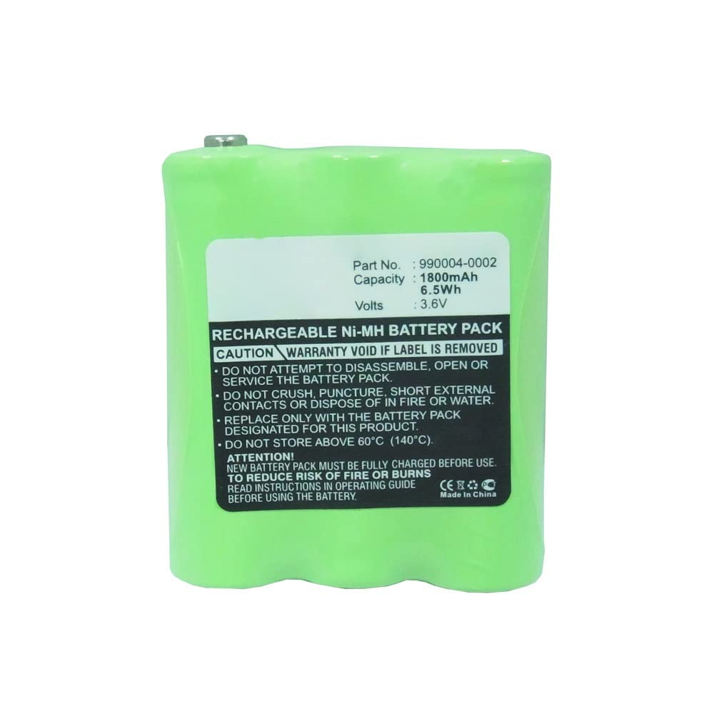 Synergy Digital 2-Way Radio Battery - 1800mAh Ni-MH Replacement for HYT BNH-TC1688 Walkie Talkie | High Capacity 3.6V Battery for Business, Security & Outdoor Activities