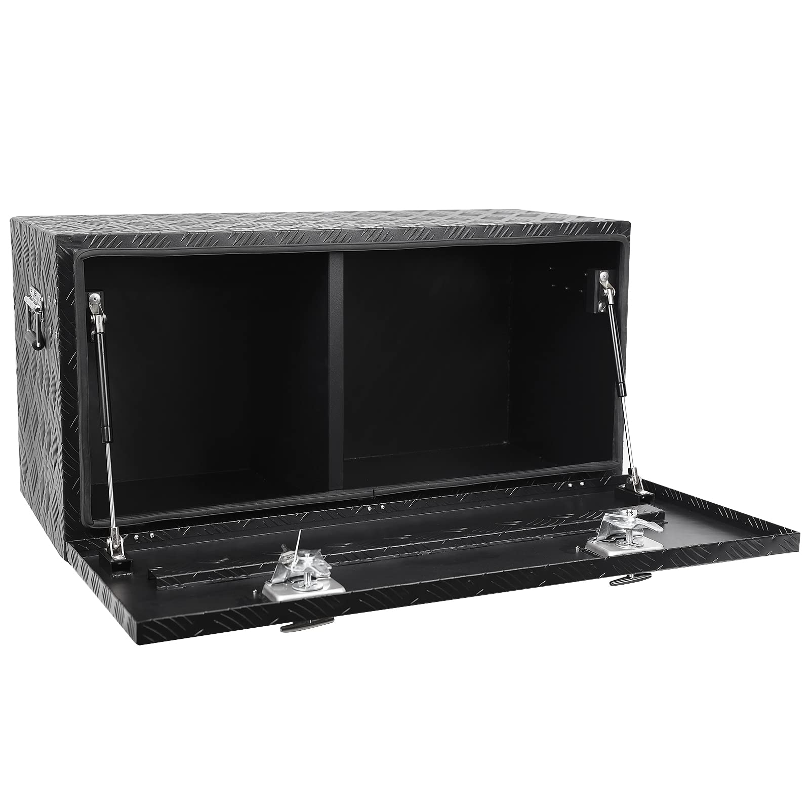 GARVEE 36 Inch Aluminum Diamond Plate Truck Tool Box for Pickup Trucks & Trailers - Heavy Duty Storage for Tools, Equipment & Gear (Perfect for Construction, Farming & Off-Road Adventures)