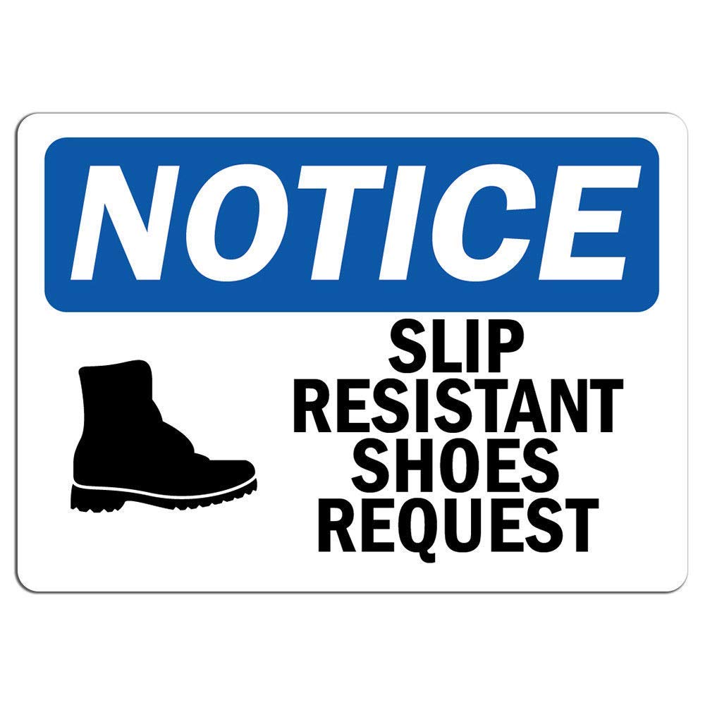 Safety & Warning Vinyl Stickers Bundle - 6 Pack Warehouse Signs (10