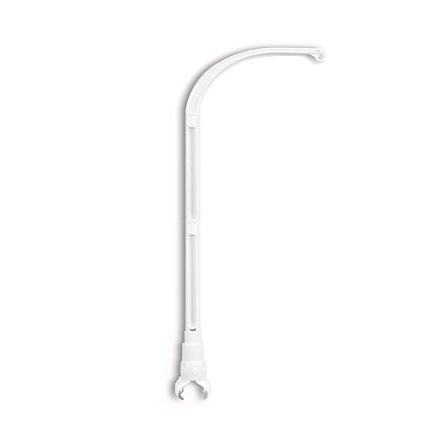 Adjustable Height Baby Crib Mobile Arm Stand - 32 Inches White DIY Nursery Hanger for Newborns & Infants - Perfect for Bedroom Decor, Baby Showers, and Gift Ideas