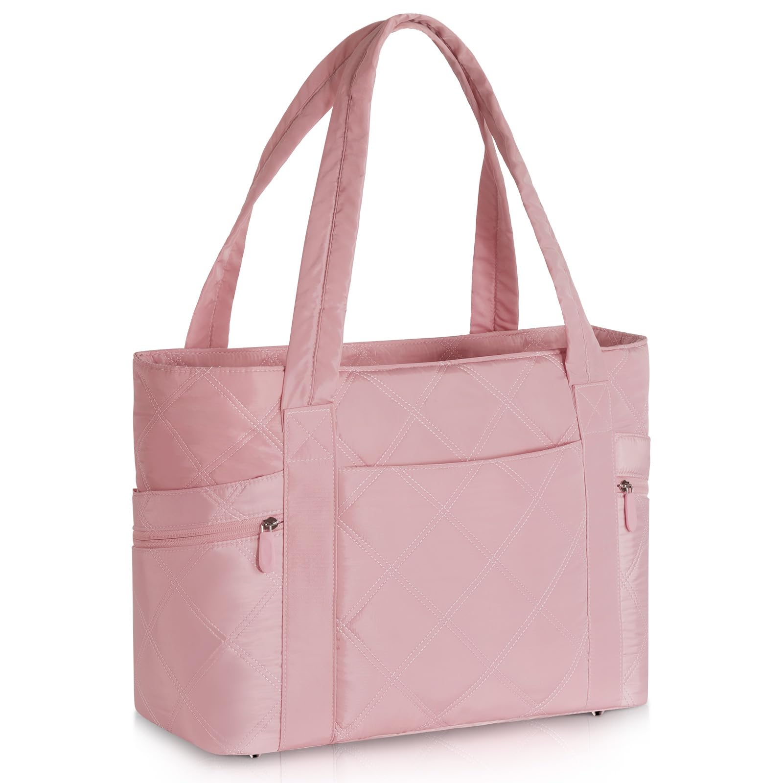 Stylish 17'' Large Tote Bag for Women - Durable Nurse Work Bag with Laptop Compartment | Perfect for Healthcare Professionals, Students & Office Commuters