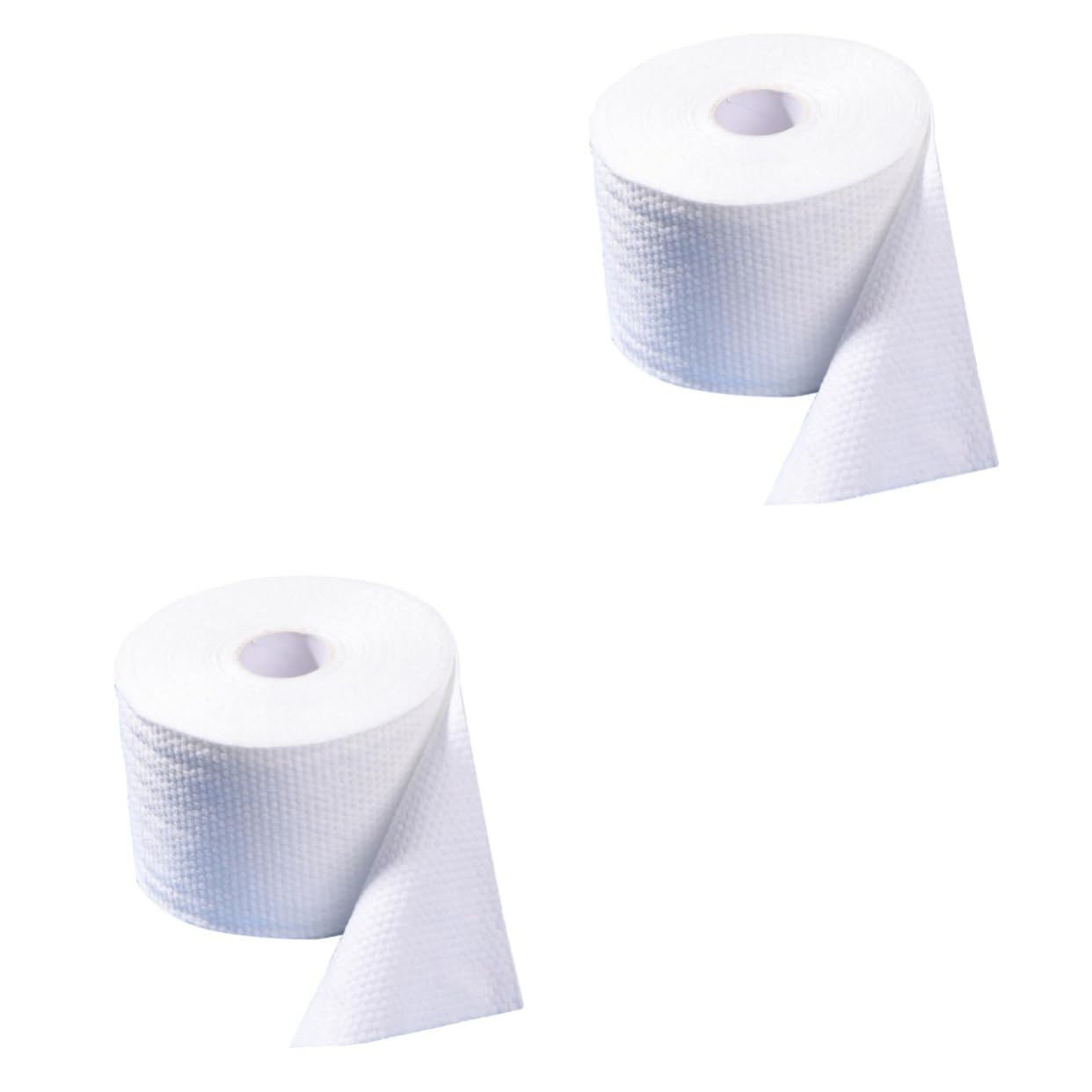 IPetboom 2-Pack Soft Cotton Facial Pads - Gentle Makeup Remover Wipes, Reusable & Washable White Towels for Skin Care & Makeup Removal - Perfect for Daily Cleansing, Travel & Spa Days