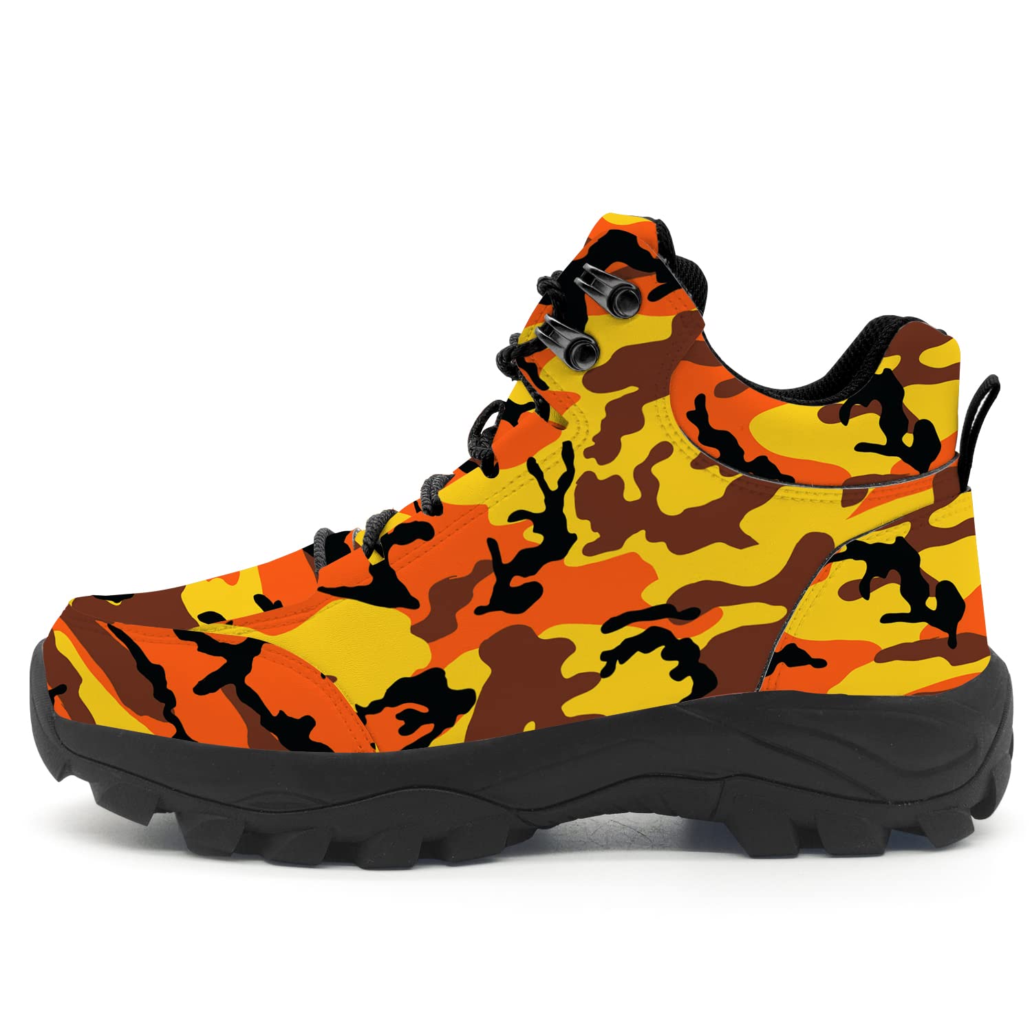 **iPodry Men's & Women's Waterproof Hiking Boots - Slip-Resistant Leather Outdoor Trail Climbing Shoes for Him & Her - Perfect for Hiking, Camping & Adventure Travel**