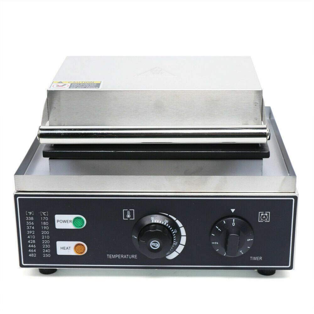 Commercial Electric Corn Dog Maker - 5 Pcs Nonstick Waffle Hot Dog Machine for Home & Restaurant Use | Perfect for Bakeries, Snack Bars & Food Trucks (Corn Shape)