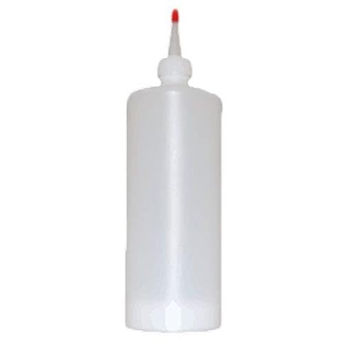 Prince Castle 136-1 26 Oz. Squeeze Dispenser Bottles - Pack of 9 | Durable Plastic Condiment & Sauce Containers for Restaurants, Catering & Home Kitchen Use
