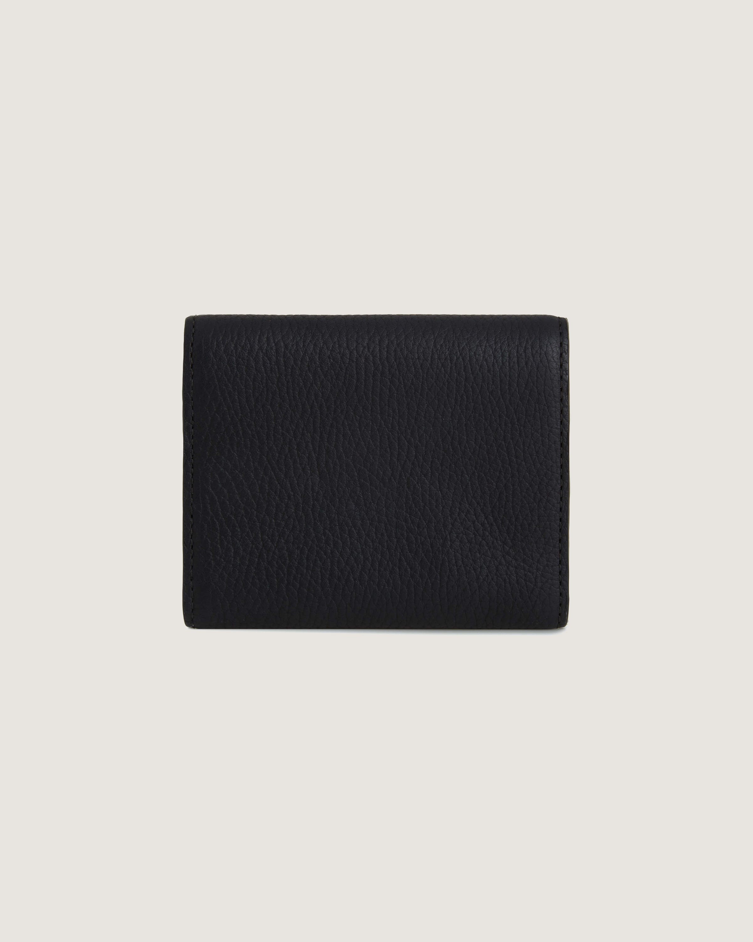 Stylish Black Mosaic Trifold Wallet for Men - RFID Blocking Leather Billfold with Multiple Card Slots - Perfect for Travel, Business & Everyday Use
