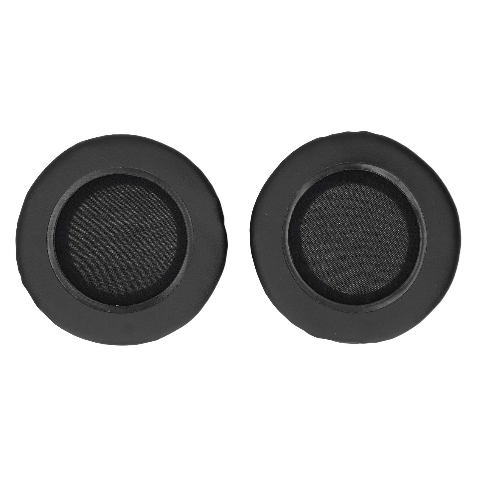 Premium PU Leather Headphone Ear Covers - 95mm/3.7in Soft Universal Replacement Earpads for Comfortable Listening at Home, Office & Gaming