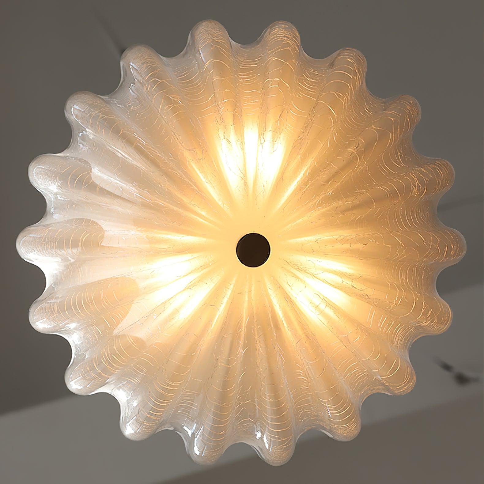 Exquisite Murano Blown Glass Chandelier - Handcrafted Italian Glass Ceiling Light Fixture for Dining Room, Living Room & Bedroom Elegant Lighting