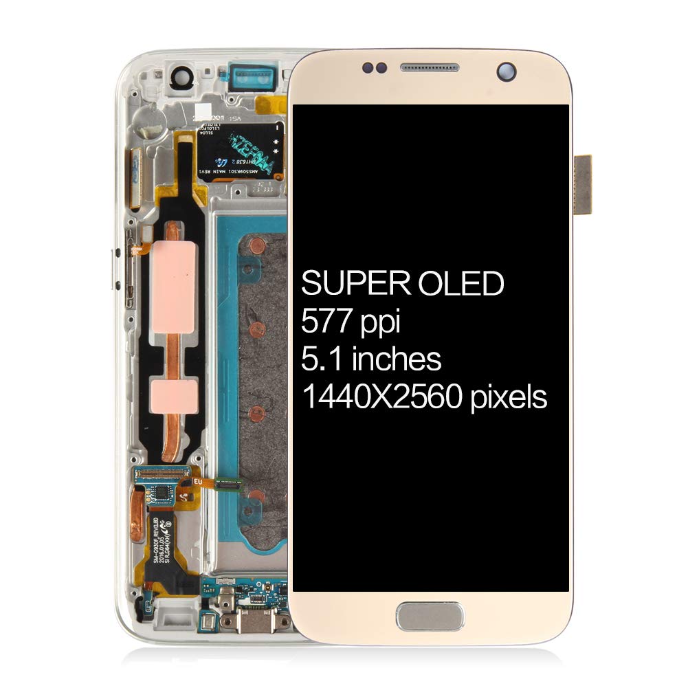 Samsung Galaxy S7 G930 OLED Screen Replacement with Frame - 5.1