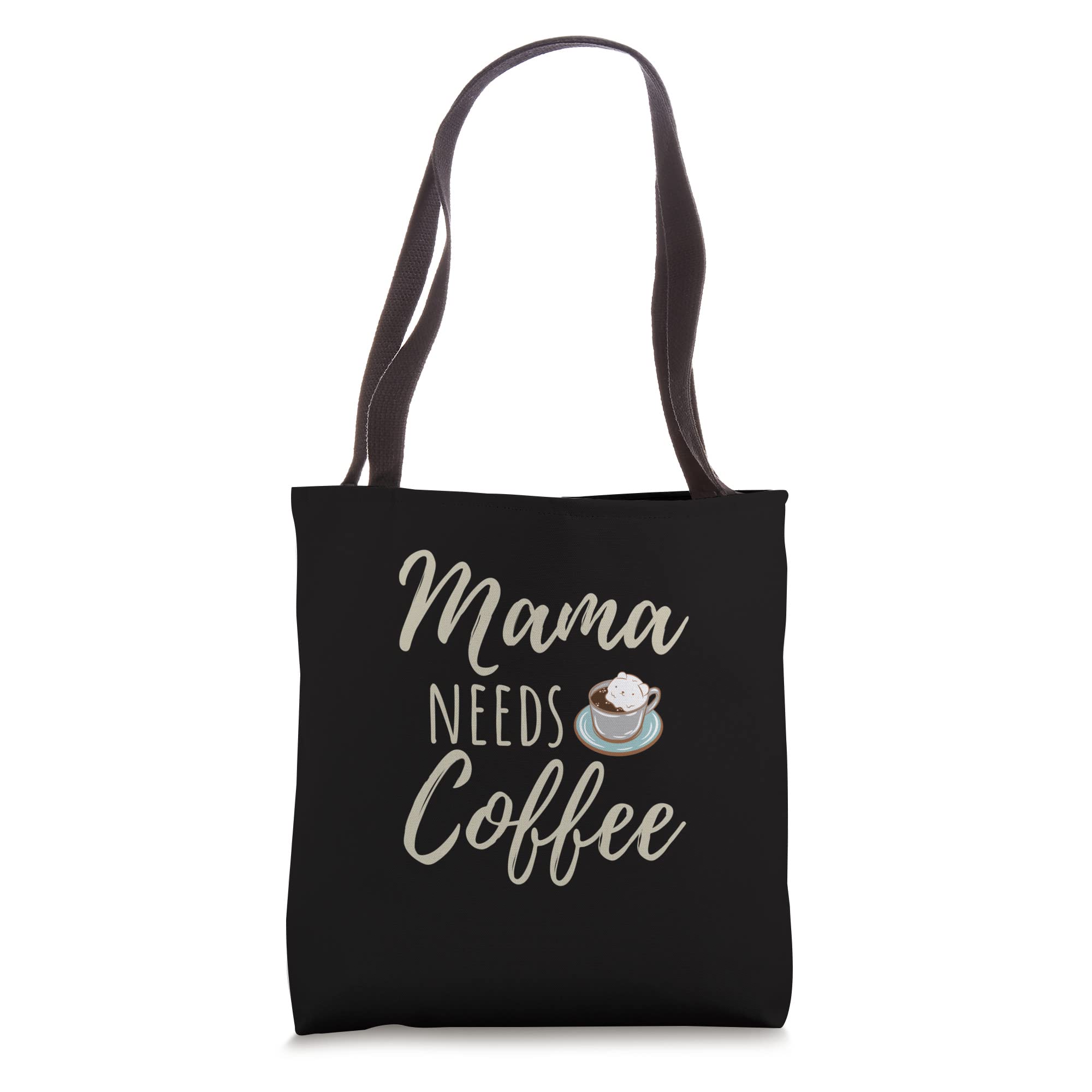 Cute Women's Coffee Lover Tote Bag - Perfect for Moms Who Need Their Morning Brew | Great for Work, Shopping & Daily Errands