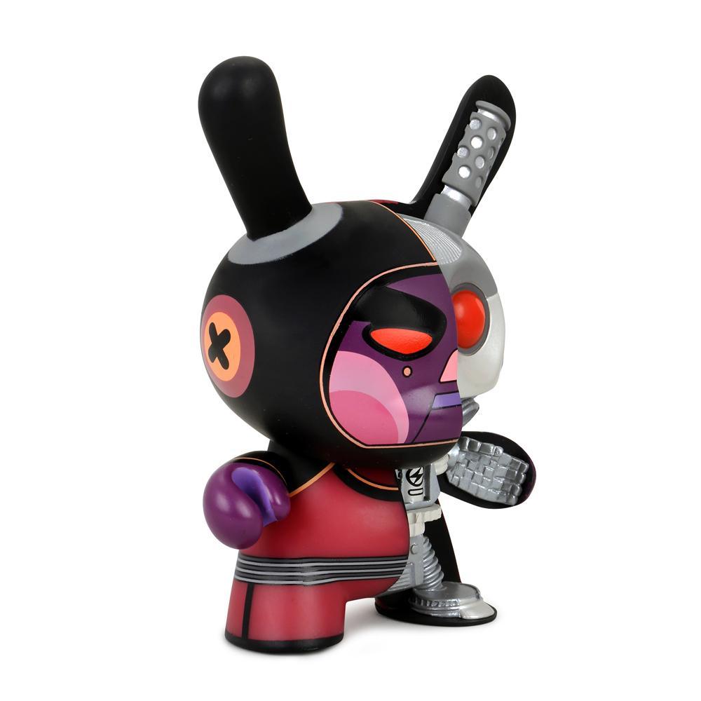 VOID 5 Mecha Half Ray Android Dunny Vinyl Art Toy by Dirty Robot – Destroy Edition | Limited Collectible Figure for Display & Urban Art Decor